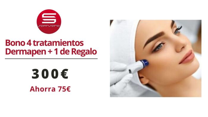 Bono 4 Tratamientos Dermapen + 1 de regalo