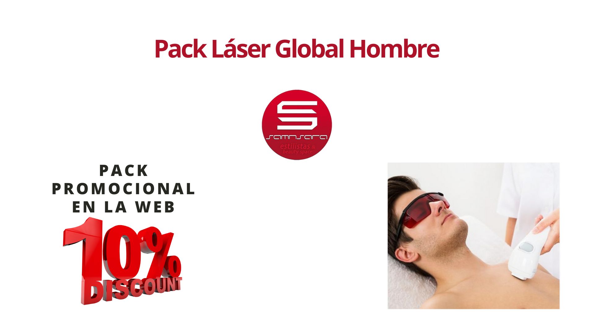 pack laser global hombre Samnsara